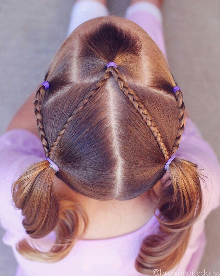Легкие прически для девочек