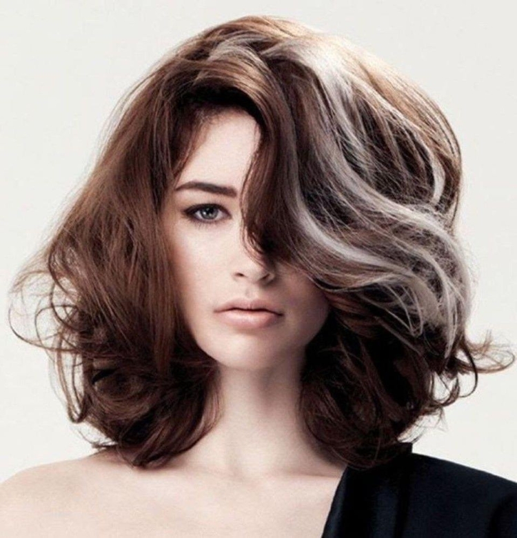 Стрижки на пышные волосы