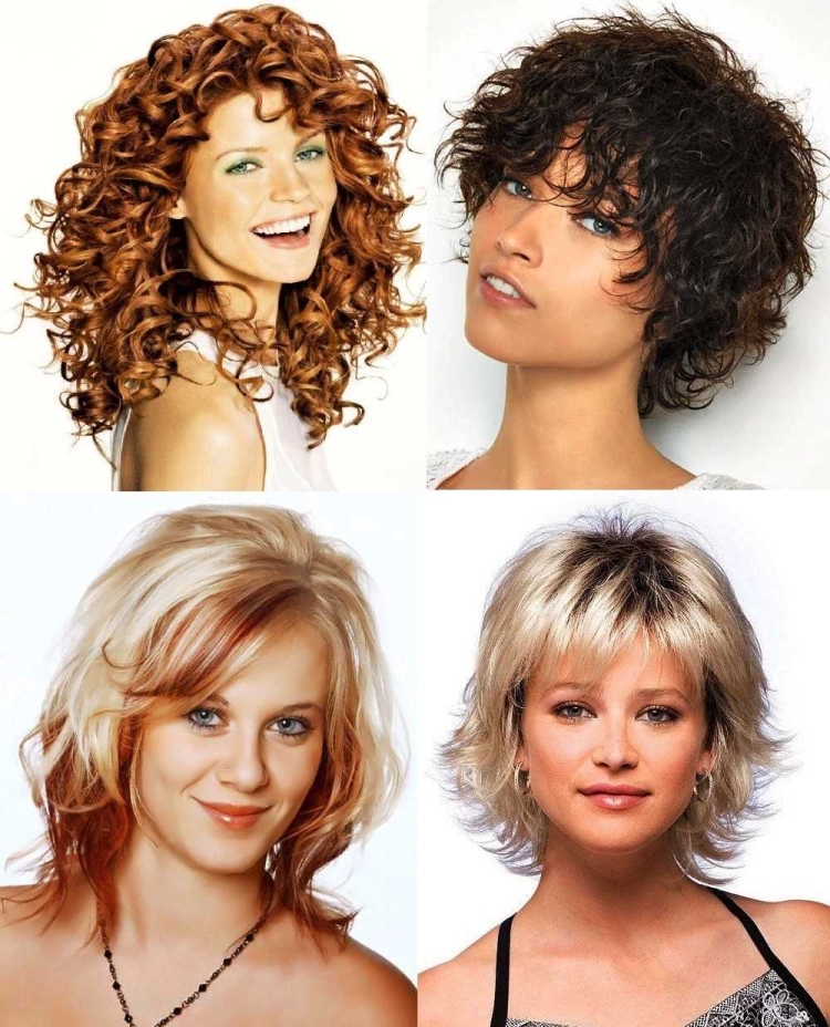 Укладка прически Каскад на средние волосы