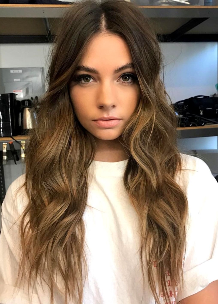 Естественные Локоны на длинные волосы