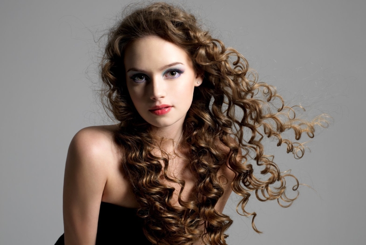 Голливудские Локоны на длинные волосы 2022