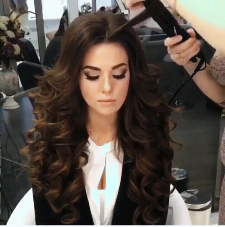 Волны на волосах