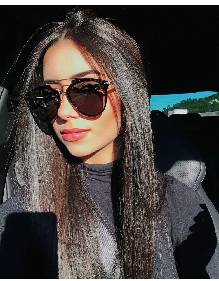 Прямые волосы фото Инстаграм