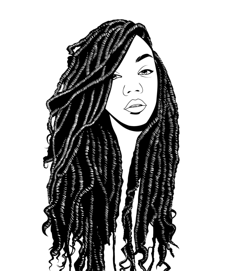 Дреды рисунок