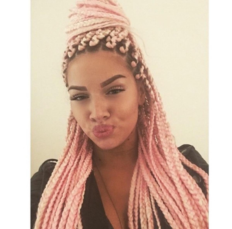 Сенегальские косы с канекалоном