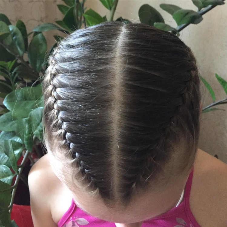 Дракончик прическа для девочки на короткие волосы