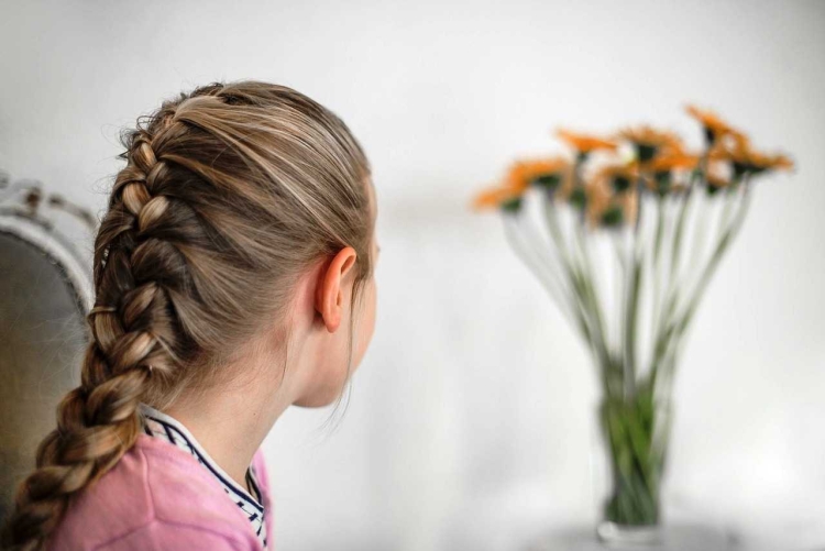 2 Французские косы дракончики