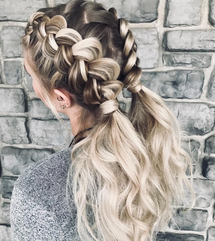 Объемные косы