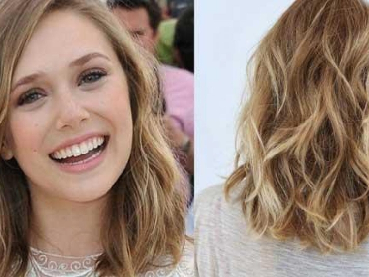 Стрижка на волнистые волосы ниже плеч