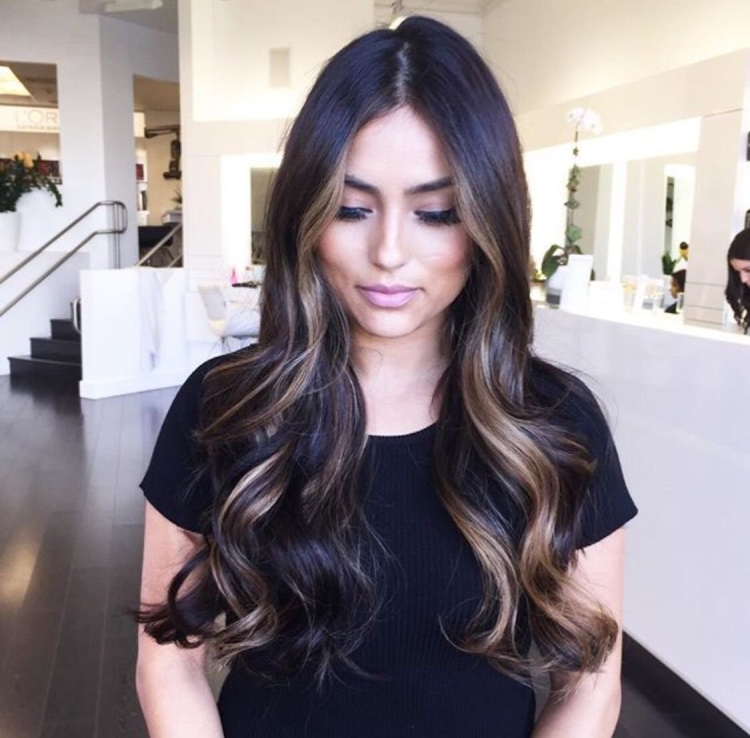 Хайлайтс балаяж