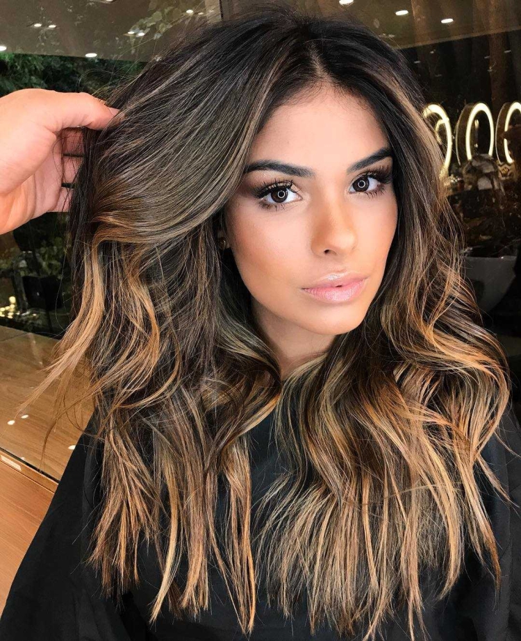 Мелирование балаяж