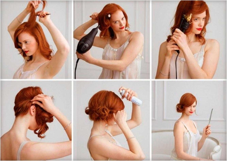 Прическа в греческом стиле пошагово