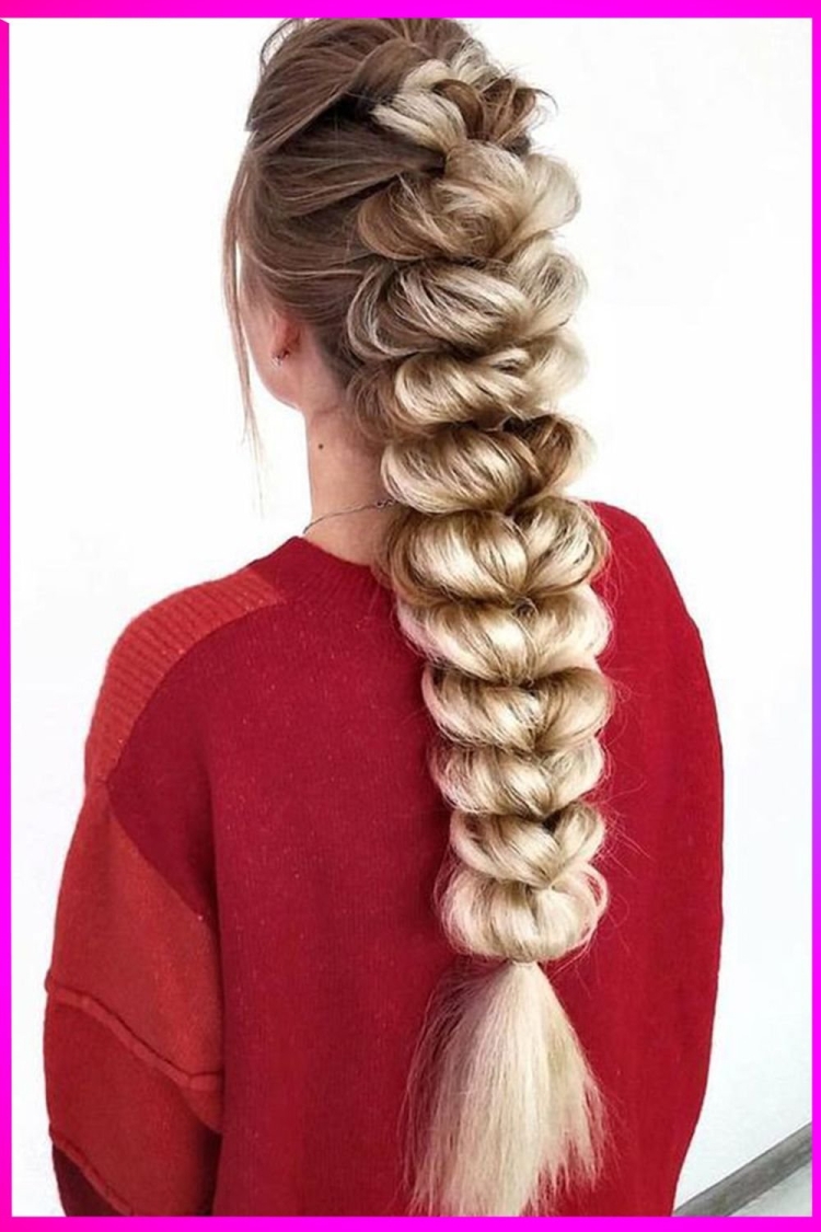 Объемная коса для девочки