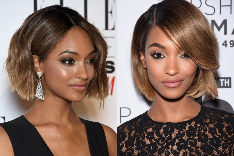 Контуринг на каре с челкой