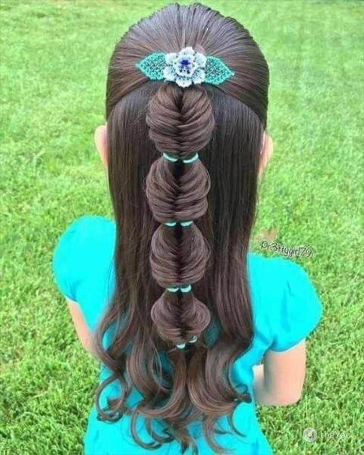 Красивые причёски для девочек на длинные волосы