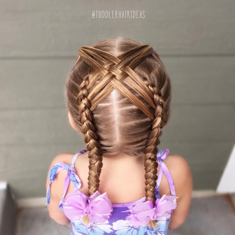 Нарядные косички для девочек