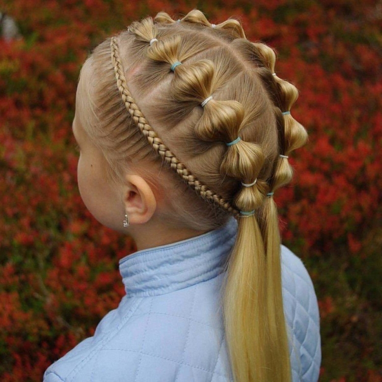 Прически для девочек