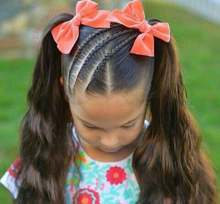 Красивые хвостики для девочек