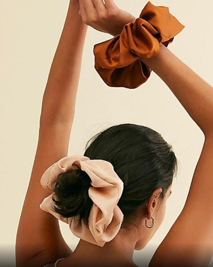 Шелковые резинки для волос