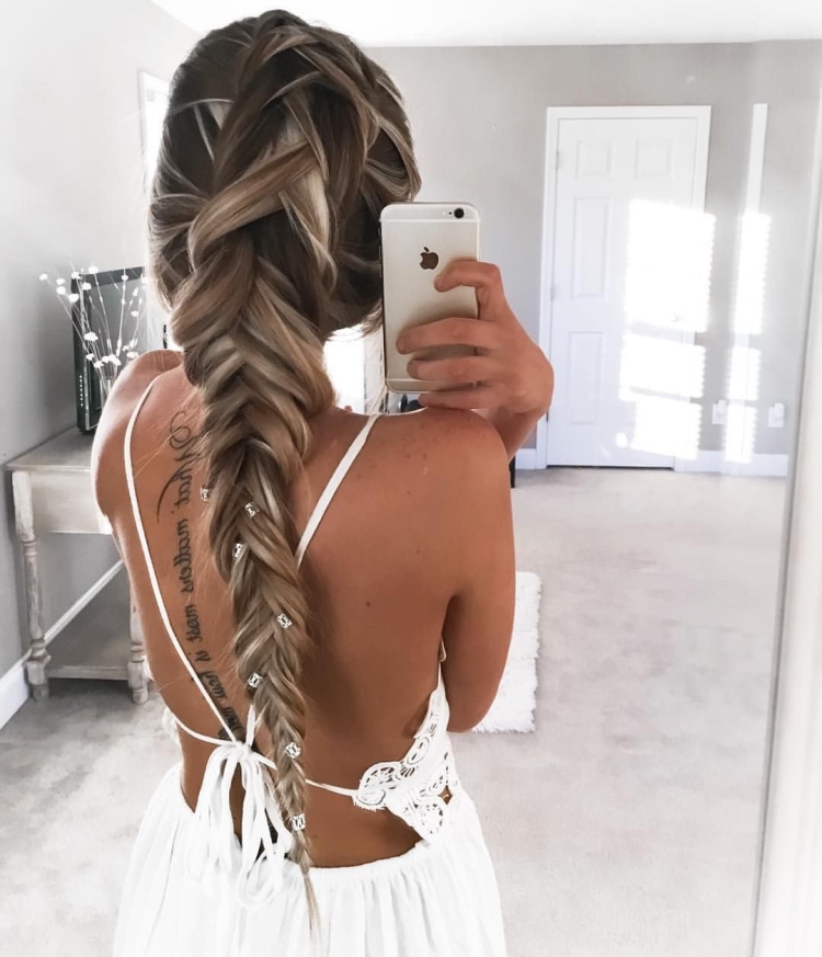 Косички со свободным краем