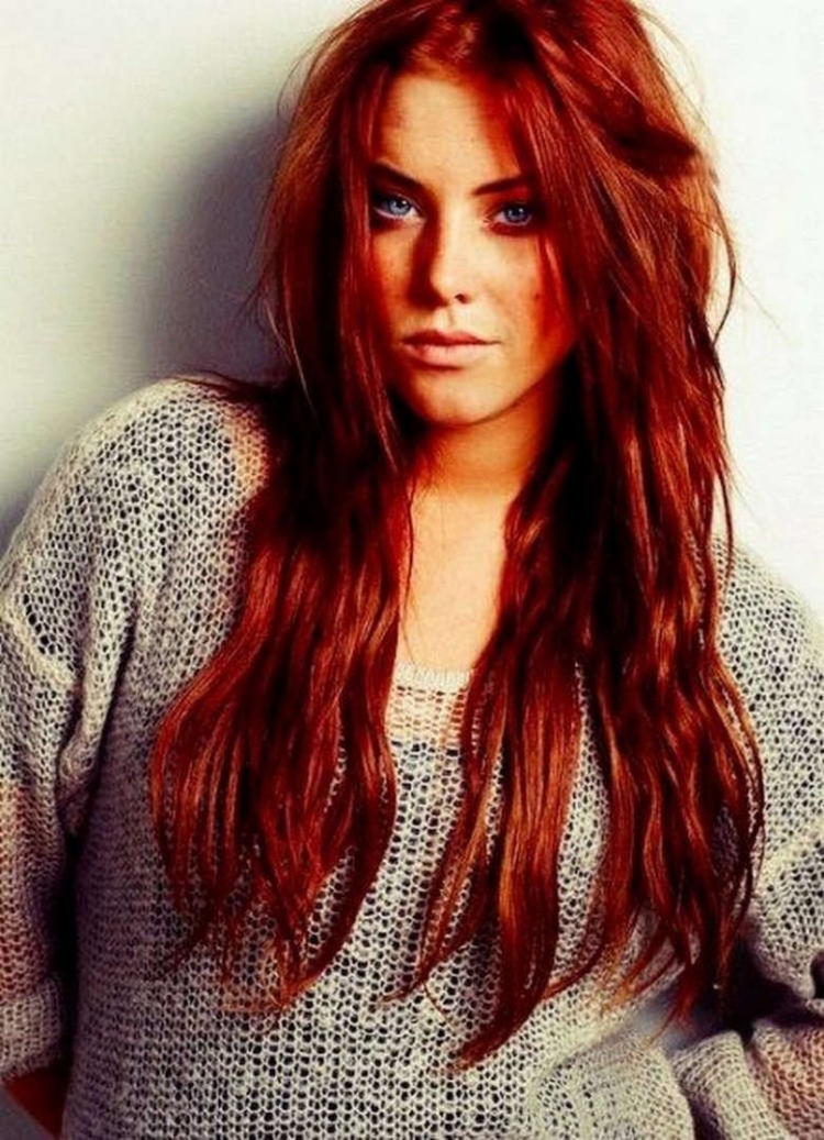 Оливия Винтер рыжая