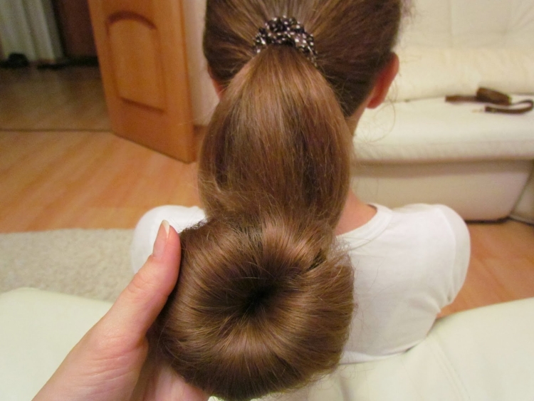 Классическая бабетта с бубликом