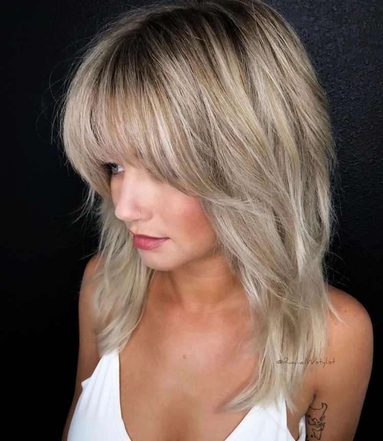 Градуированный Боб Каскад мелирование