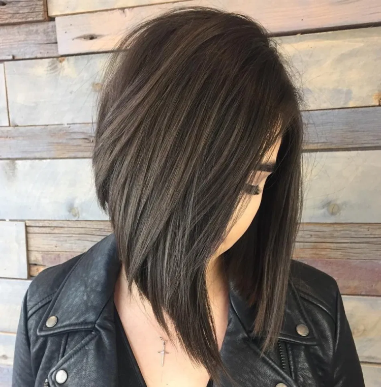 Удлиненный Боб на длинные волосы