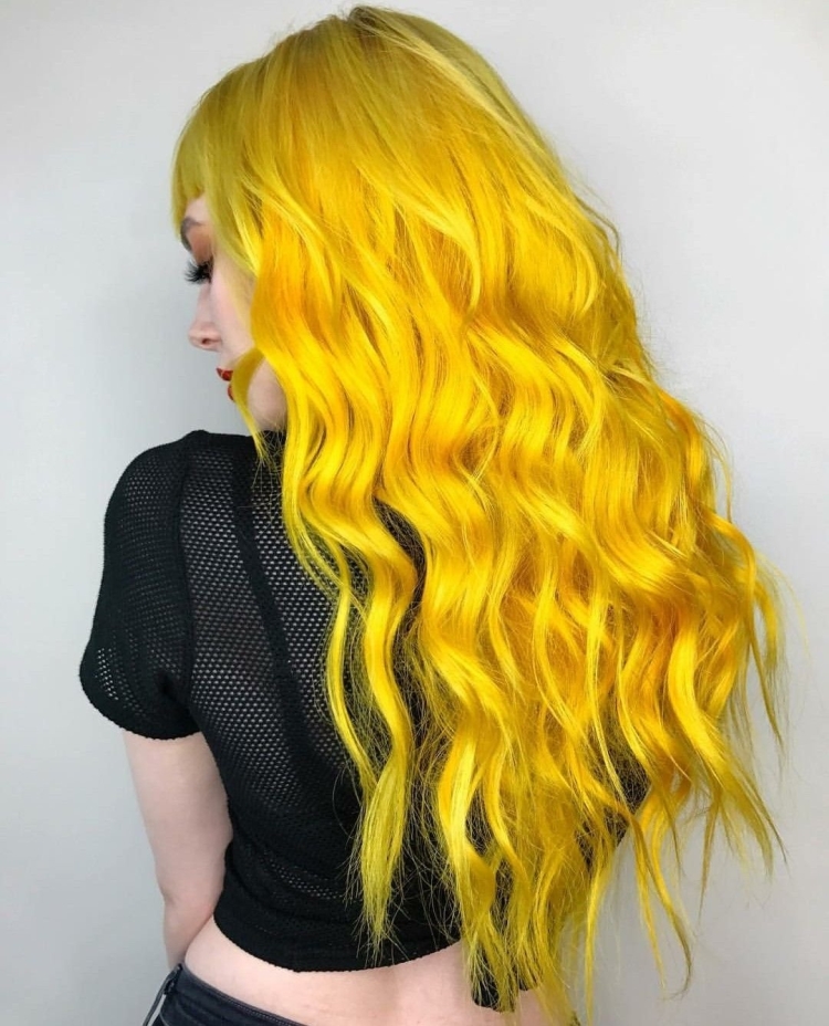 Желтое окрашивание