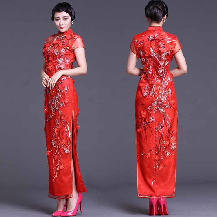 Китайская Национальная одежда ципао