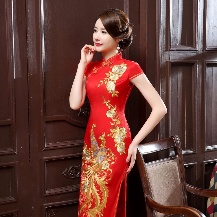 Китайское платье cheongsam qipao