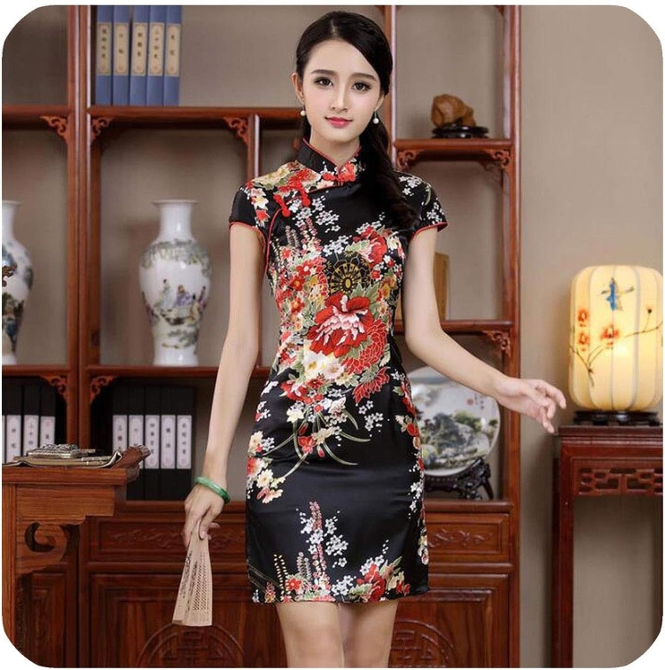Китайское платье ципао