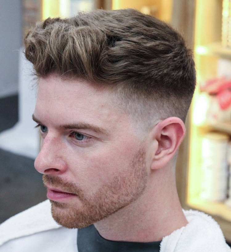 Мужские стрижки по бокам коротко наверху длинные