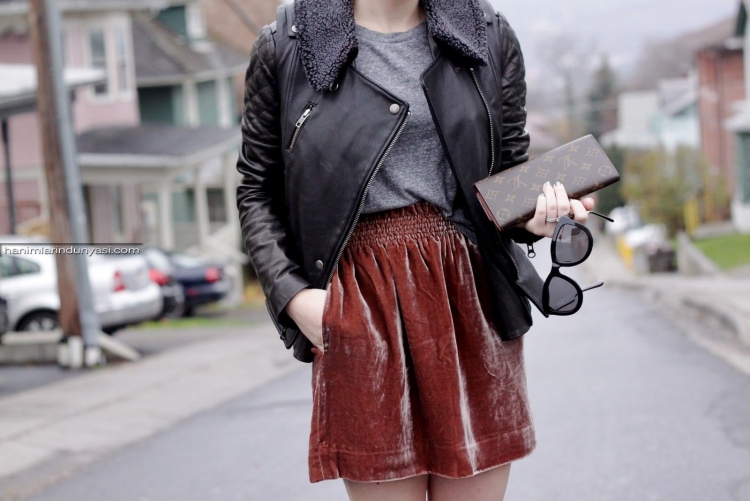 Платье комбинация с косухой