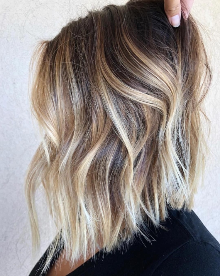 Окрашивание с затемнением корней