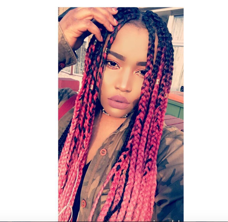 Афрокосы детям омбре