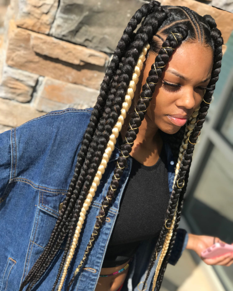Box Braids каре
