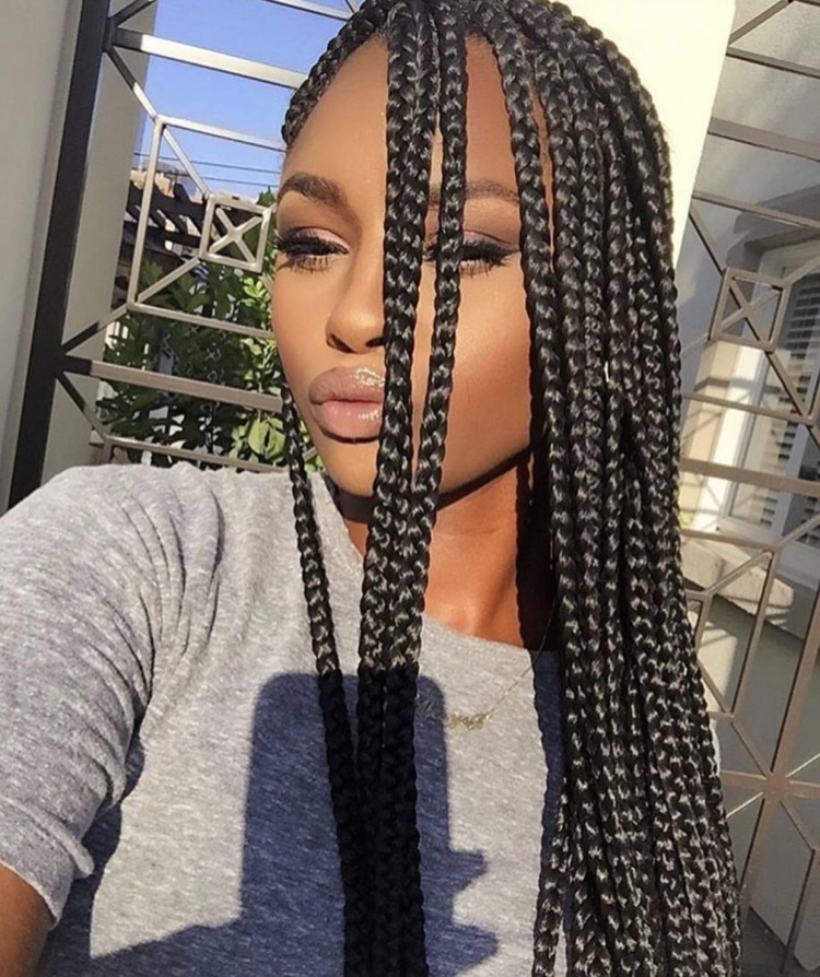 Афроплетение брейды