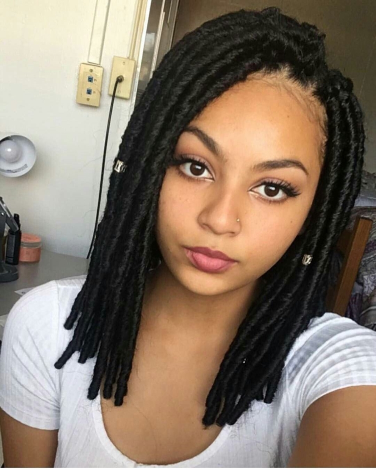 Афрокосы на короткие волосы женские