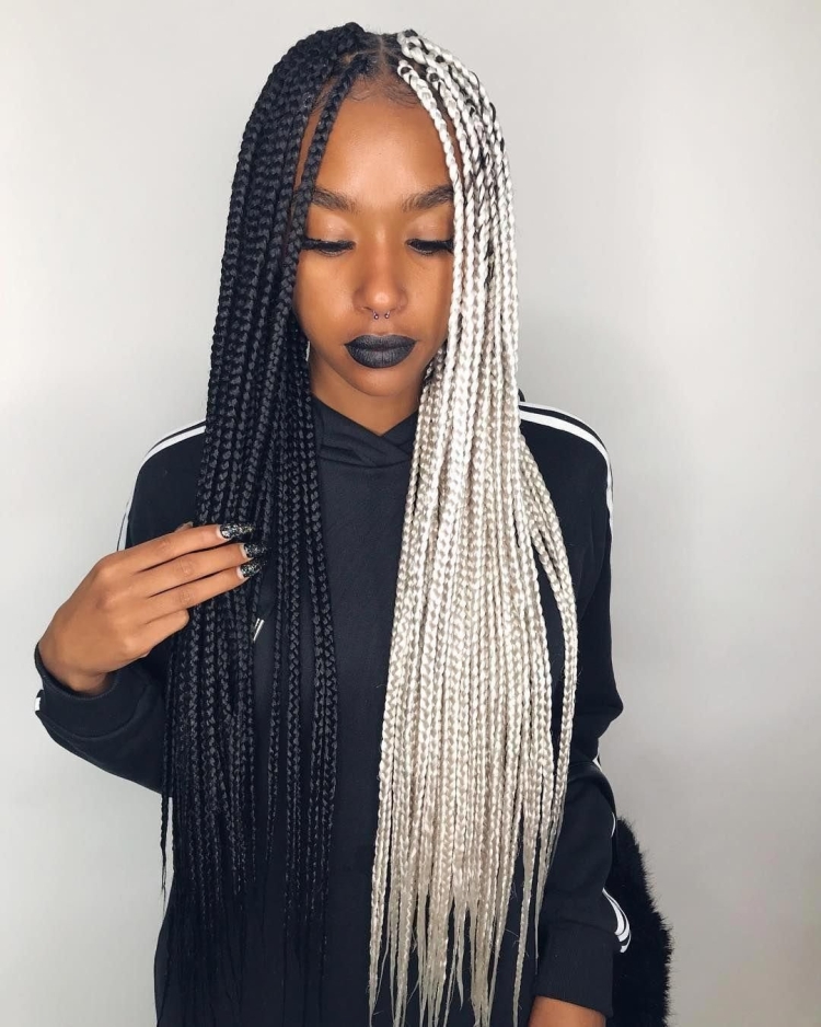 Афрокосы Box Braids