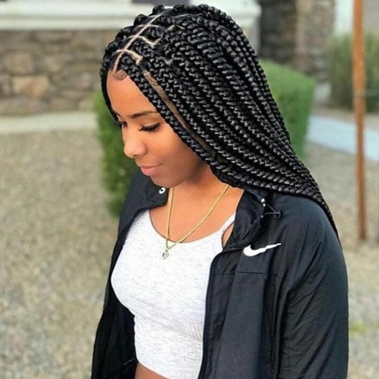Афрокосы Box Braids