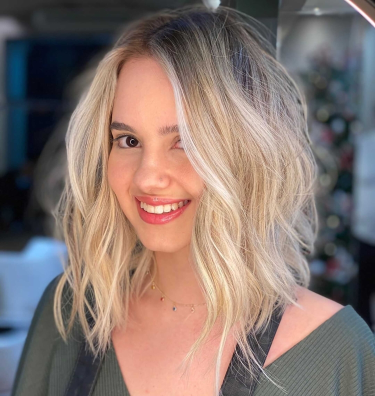 Пляжные Локоны на каре