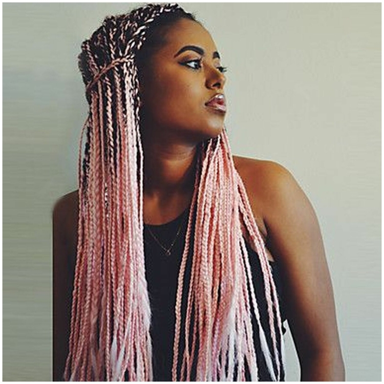 Сенегальские косички канекалон