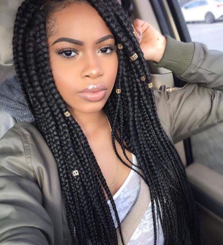 Бокс Брейдс косы