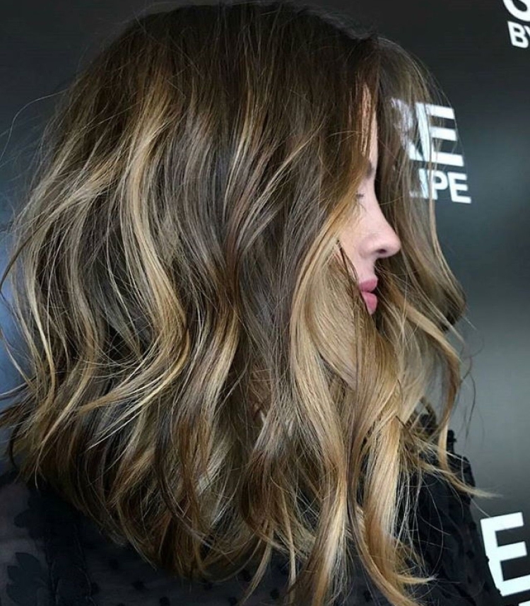 Окрашивание Флам балаяж