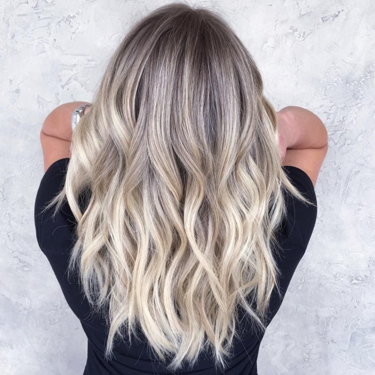 Растяжка блонд