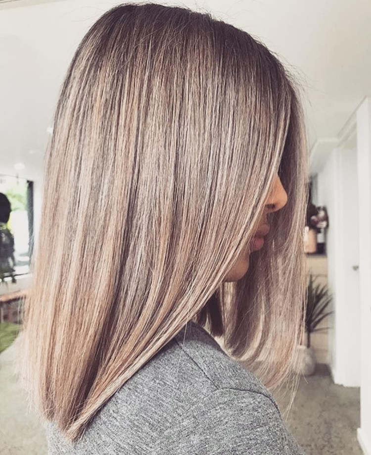 Мелирование на удлиненное каре