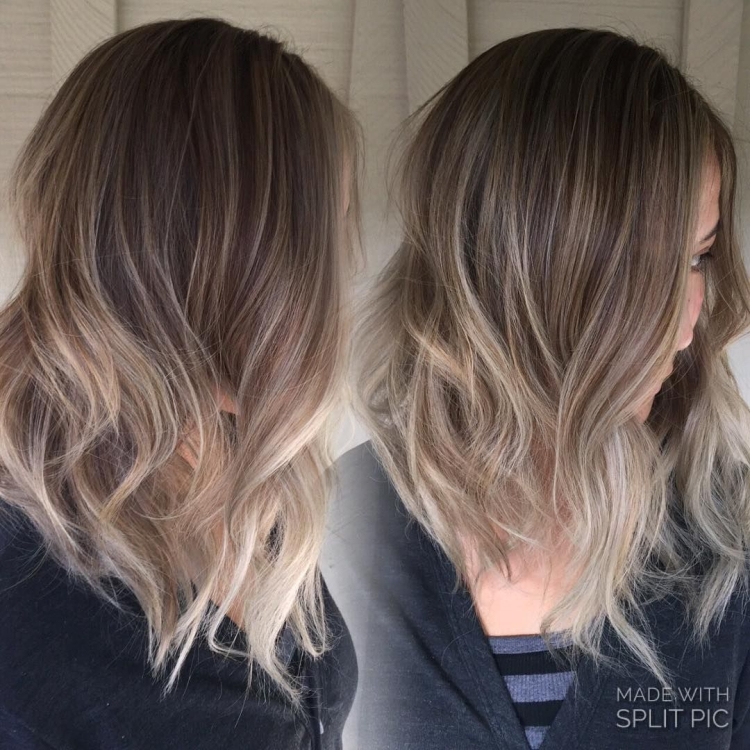 Окрашивание бэбилайтс на короткие волосы