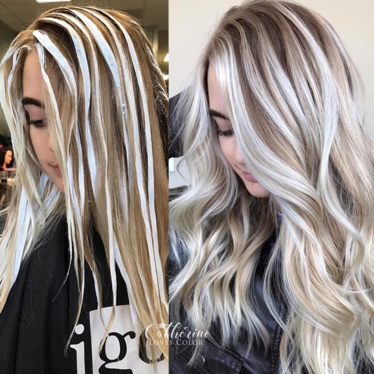 Контурное окрашивание