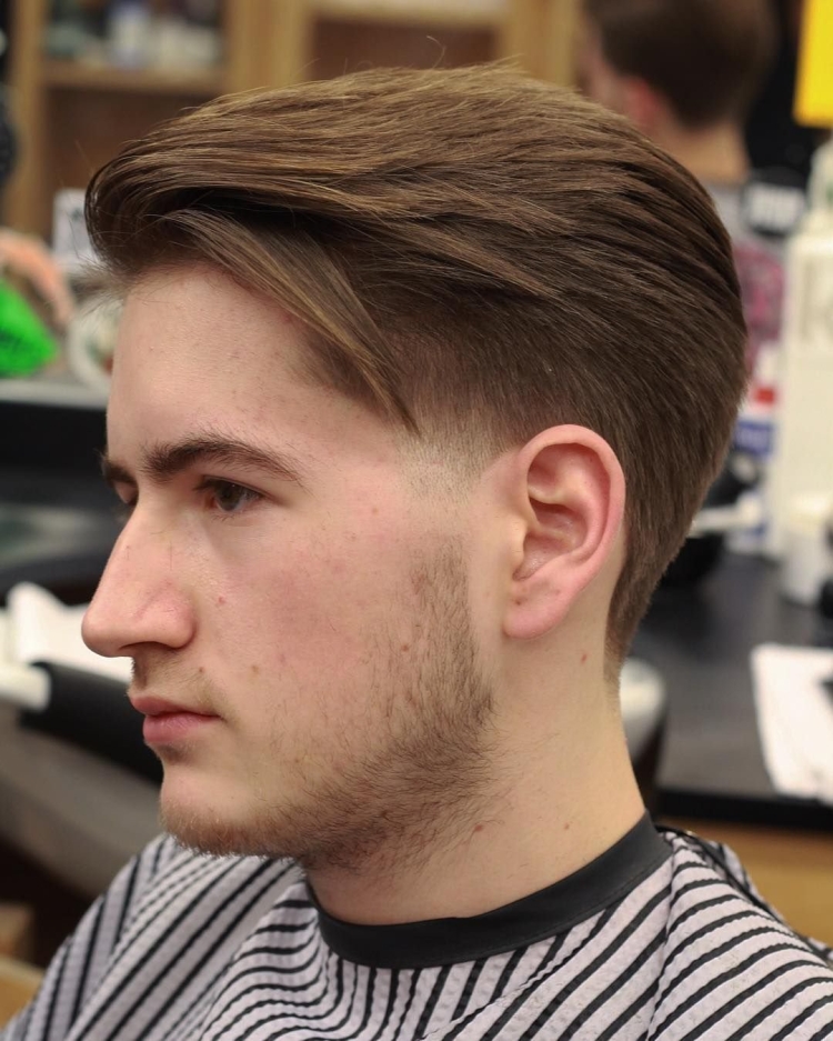 Стрижка канадка фейд